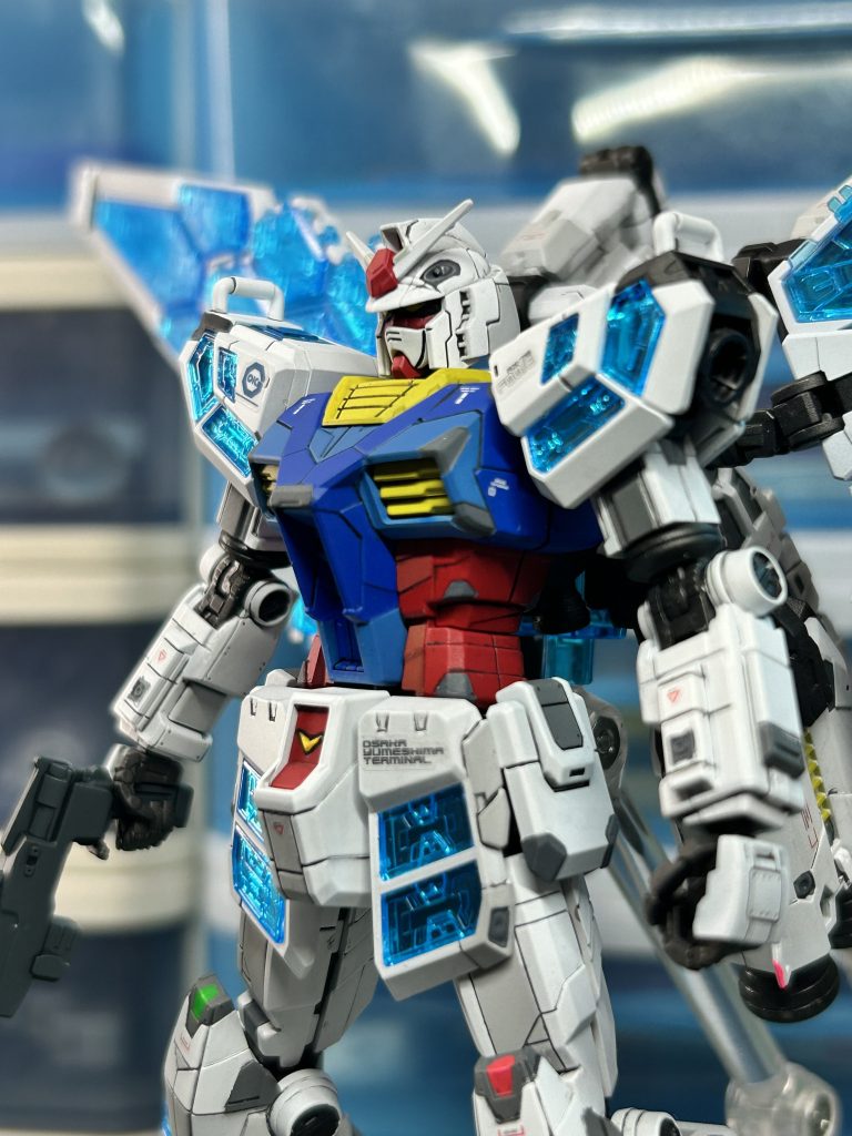 RX-78F00/E・EX-001 ガンダム（グラスフェザー装備）