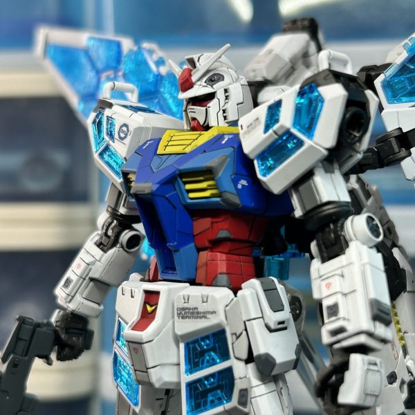 RX-78F00/E・EX-001 ガンダム（グラスフェザー装備）