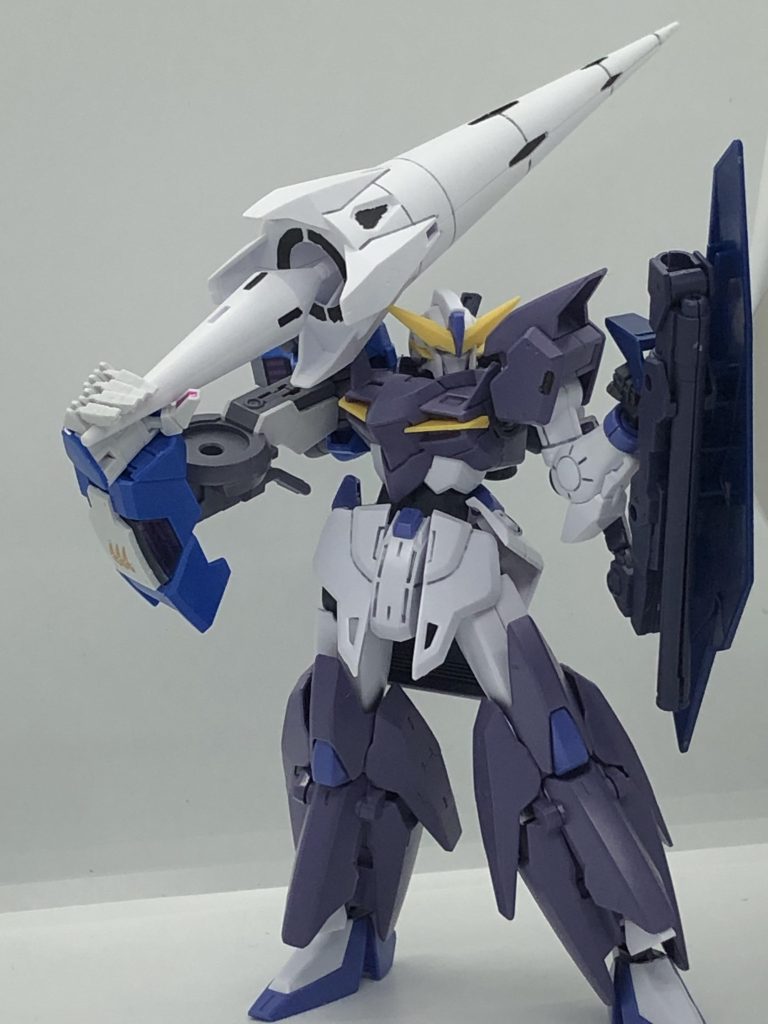 テルティウムガンダム(虎の手装備)–3枚目/制作者：ROBOM