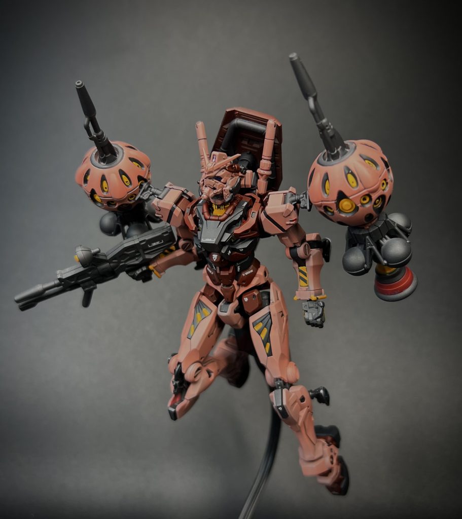 赤いガンダム–2枚目/制作者：@RIKI