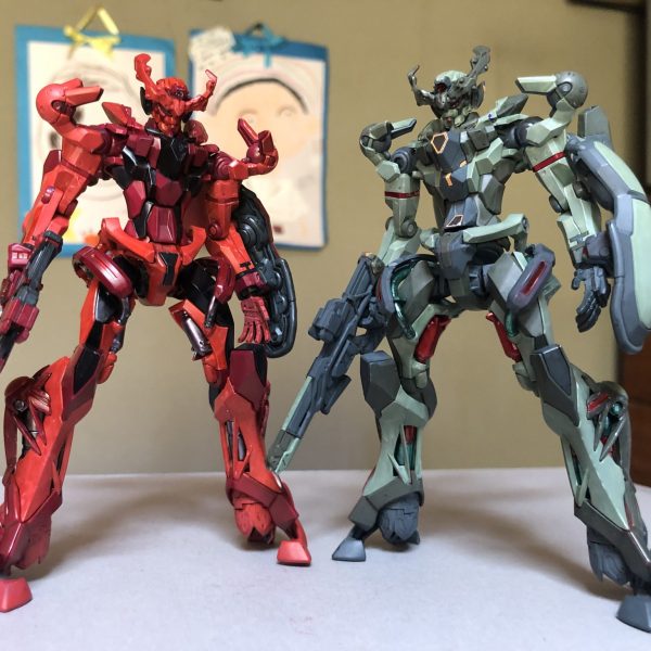 GQuuuuuuX(シャア専用カラー&ジオン軍制式カラー)