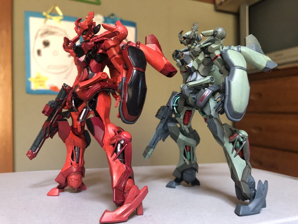 GQuuuuuuX(シャア専用カラー&ジオン軍制式カラー)–8枚目/制作者：ヤマト糊@fcmpCXyhsk1RJ7p