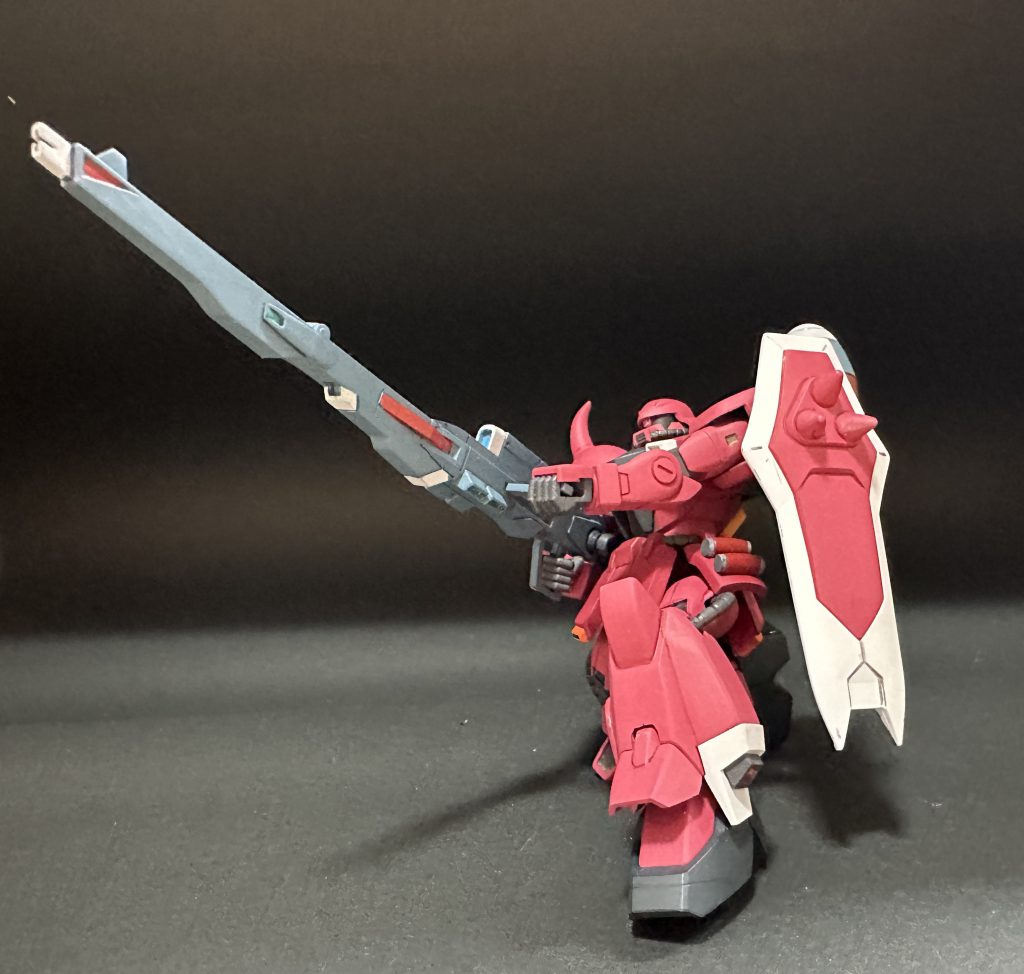 なんかやっぱりちょっと、ゲルググと並べてみたいですね。