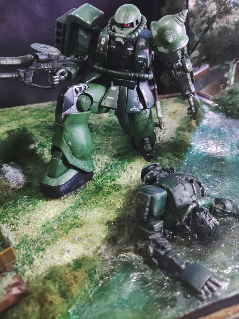 ザクって全ての場面で抜群の存在感と格好良さを発揮してくれますよね😭 