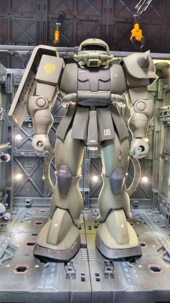 量産型ザク　1/100　ジャンク再生–2枚目/制作者：ミドボン