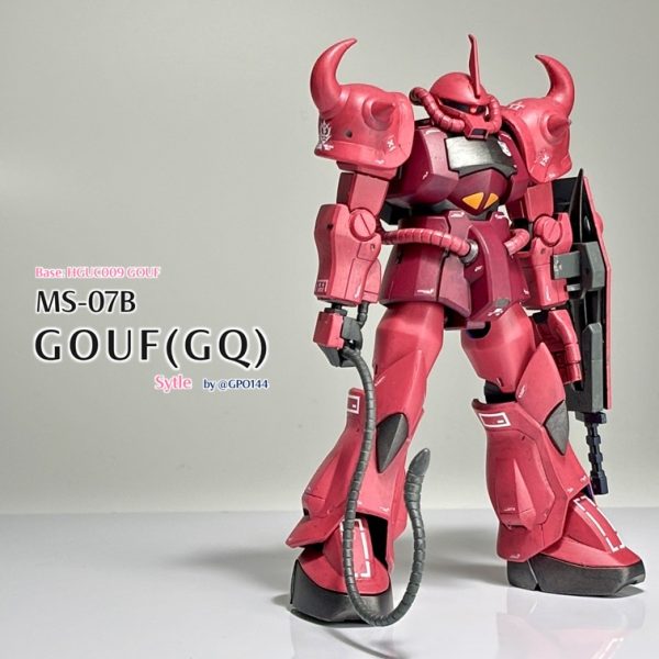 ジークアクス ゲルグ・グフカスタム｜3so4ruomoriさんのガンプラ