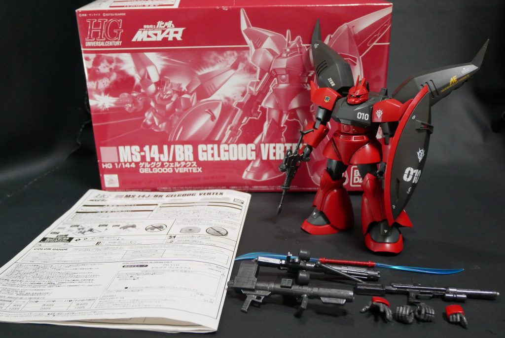 ＨＧ 1/144 ゲルググ ウェルテクス（ジョニーライデン専用.ver）–4枚目/制作者：suteteko76