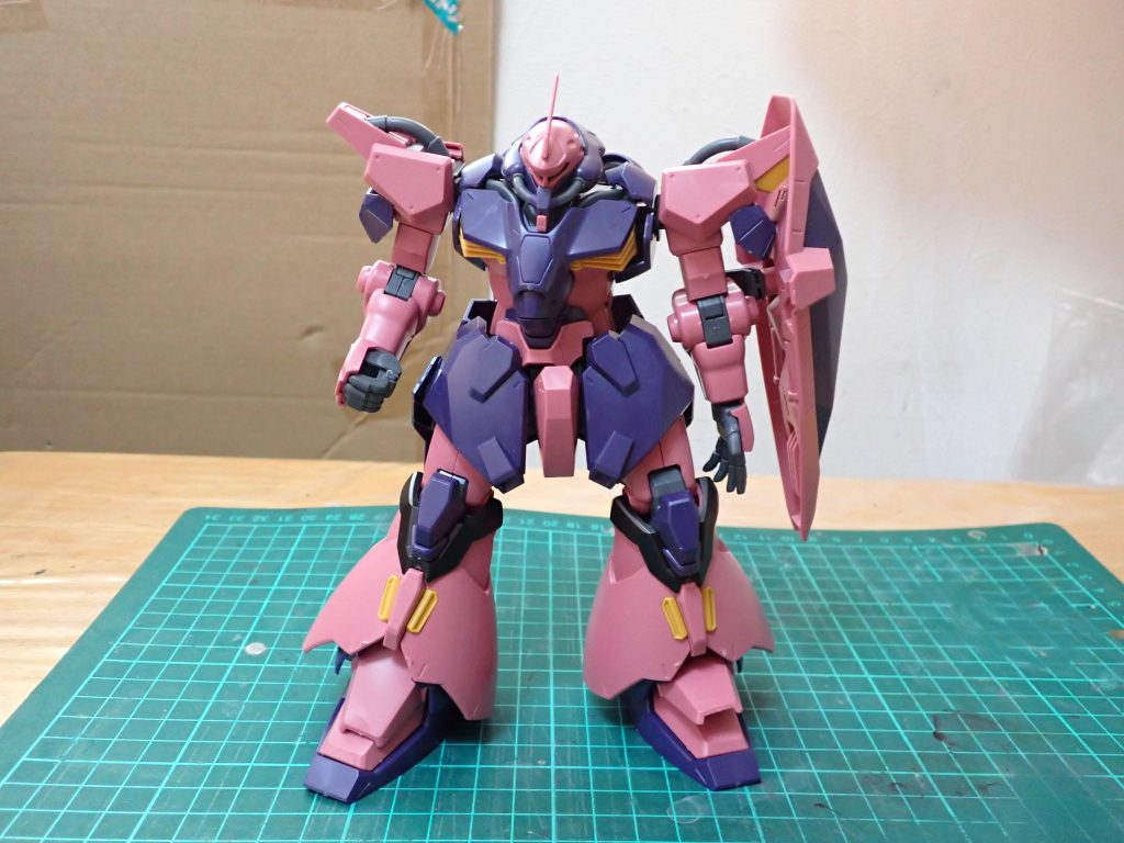 メッサーF02指揮官機–2枚目/制作者：アンジェロのプラモデル工房