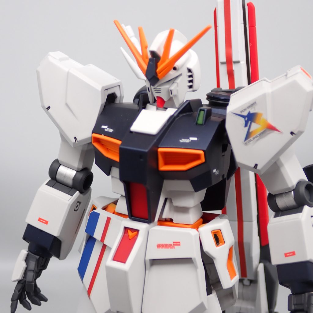 ニューガンダムFF–2枚目/制作者：アンジェロのプラモデル工房