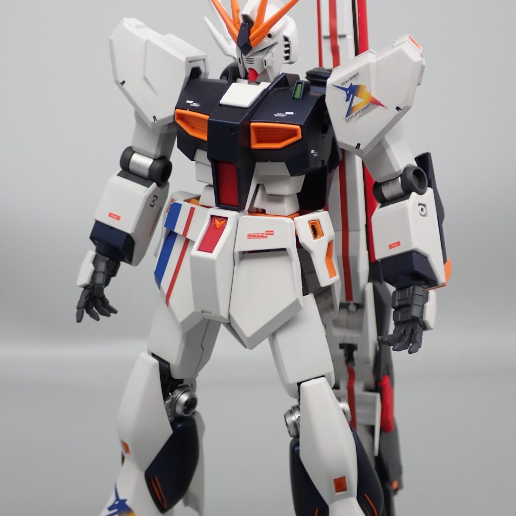ニューガンダムFF–3枚目/制作者：アンジェロのプラモデル工房