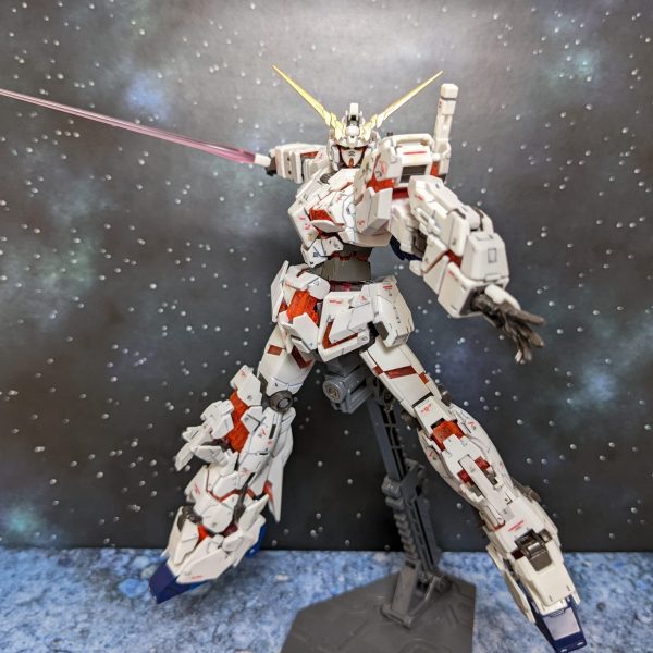 どこかの誰かが諦めた？RGユニコーンガンダムを完成