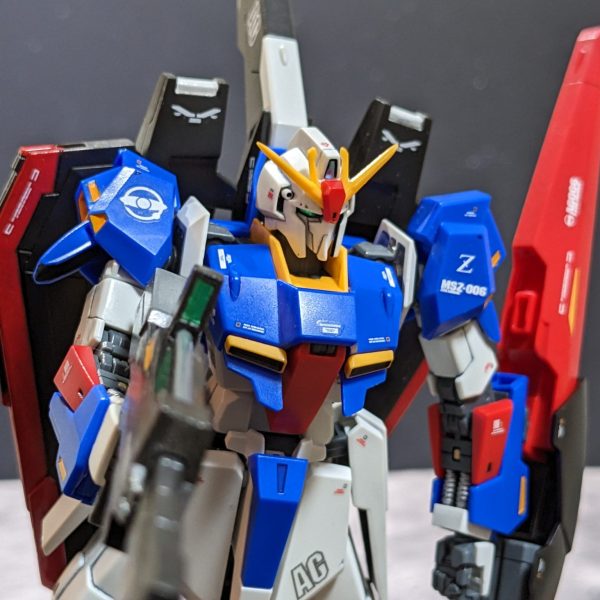 お手軽に完成＆撮影、リヴァイブ版Zガンダム