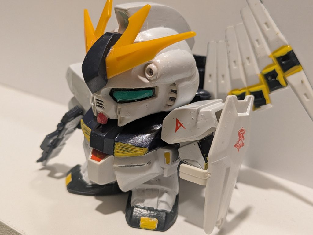 元祖SDガンダム　νガンダムは伊達じゃなかった