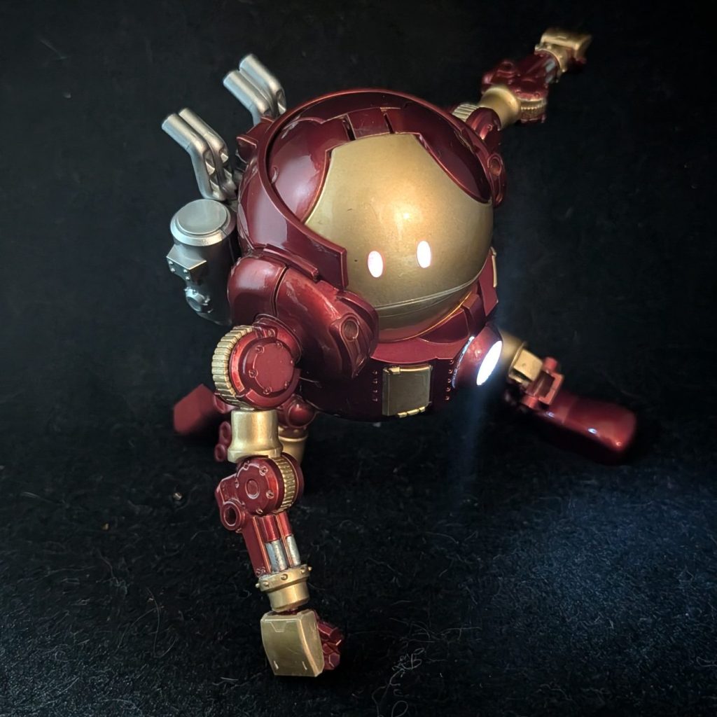 ハロプラ モビルハロ　アイアンマン塗装　完成品 ハロプラ モビルハロ アイアンマン塗装 完成品