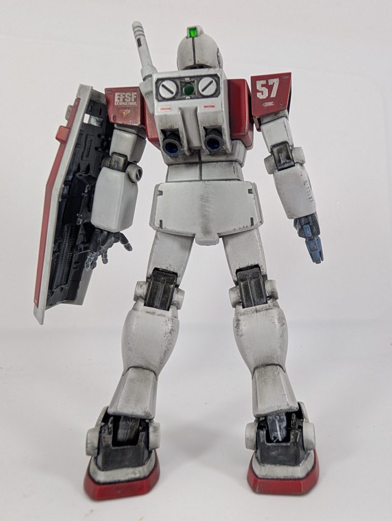 どうでも良い話ですがデカールの「57」は娘の誕生日5月7日からとりました(zaku-kao4)それを娘に伝えたら…