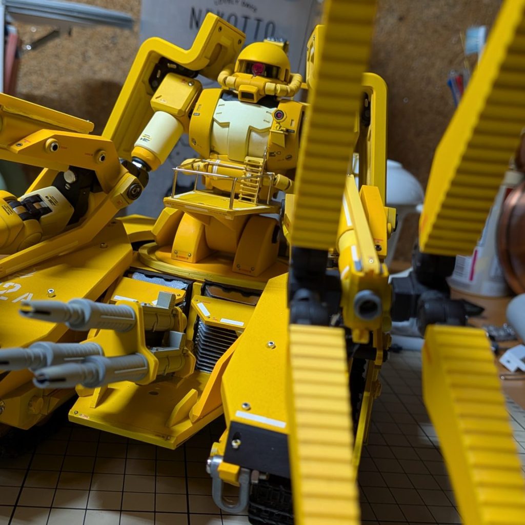 おねがいプランクトン クリアイエロー レア МS-06V ZAKUTANK COMMANDER UNIT ”A” YELLOW｜MU8626さんの