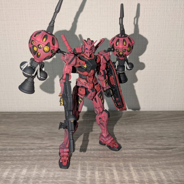 HGエグザベ専用ギャン 軽キャノン 赤いガンダム ガンプラ3種