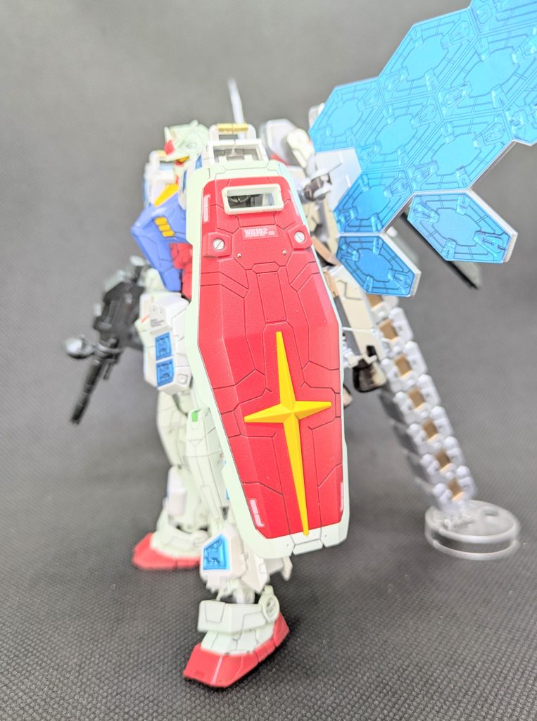 サイドショット左✨️ シールドもメタルパーツで更にディテールアップ😏