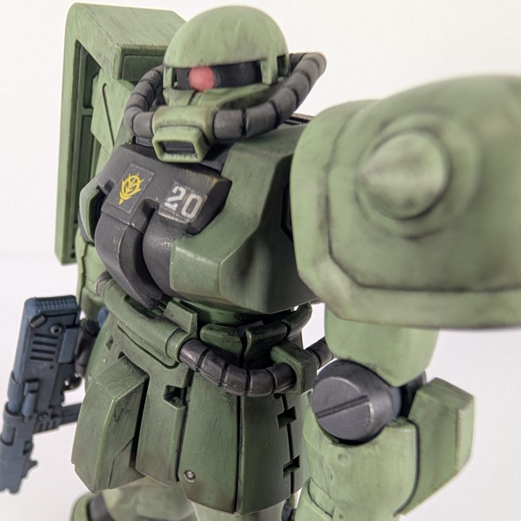 HGUCザクII F2型｜ガラピコさんのガンプラ作品｜GUNSTA（ガンスタ）