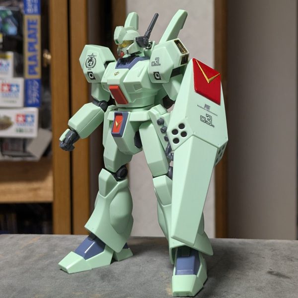HGUC ジェガンJ型(F91)デカール貼り完了!設定上