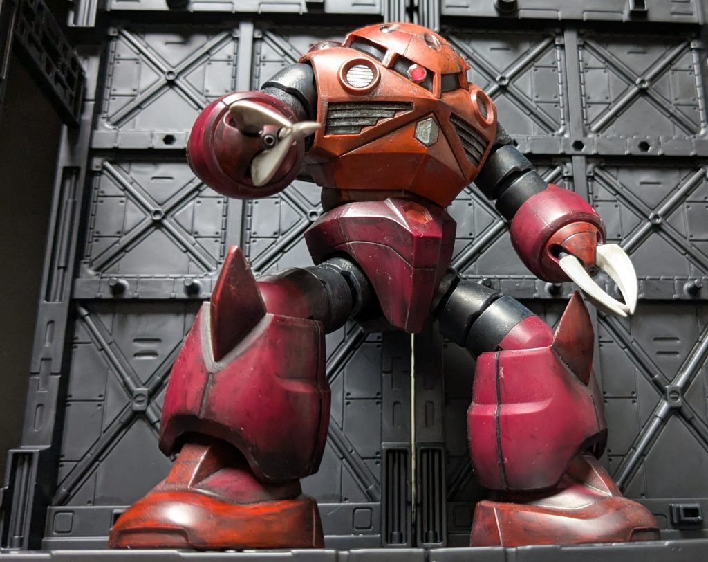 あれもこれも汚してごまかせ！ HGUC シャア専用ズゴック