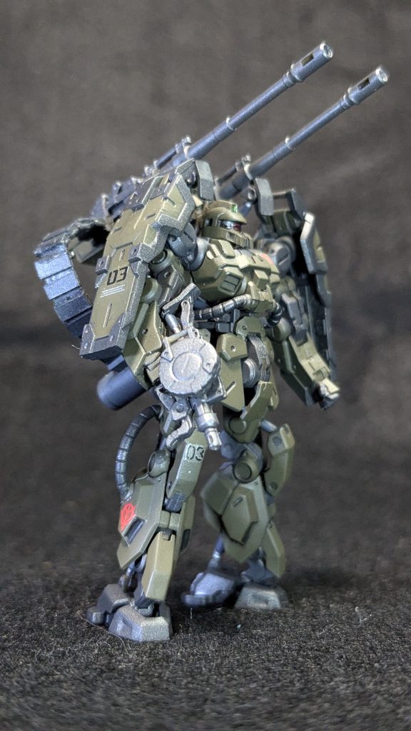 ガンダムアーティファクト　ザクキャノンTypeゲパルト