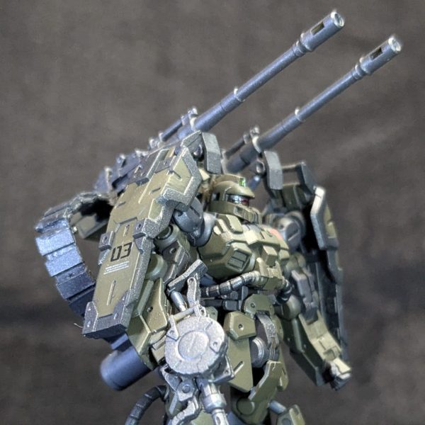 ガンダムアーティファクト　ザクキャノンTypeゲパルト