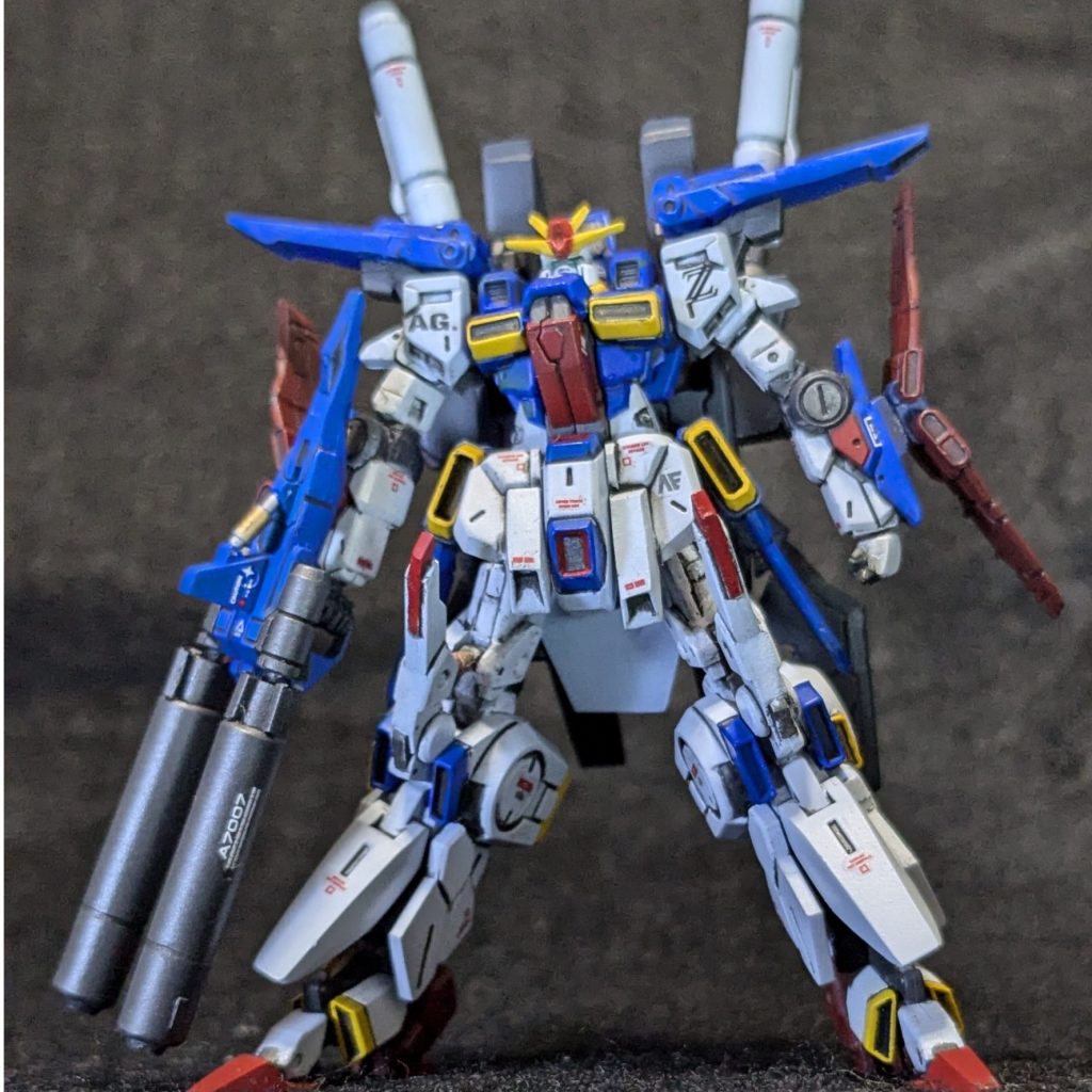 強化型ZZガンダム 【アーティファクト】｜LUCIOLEさんのガンプラ作品