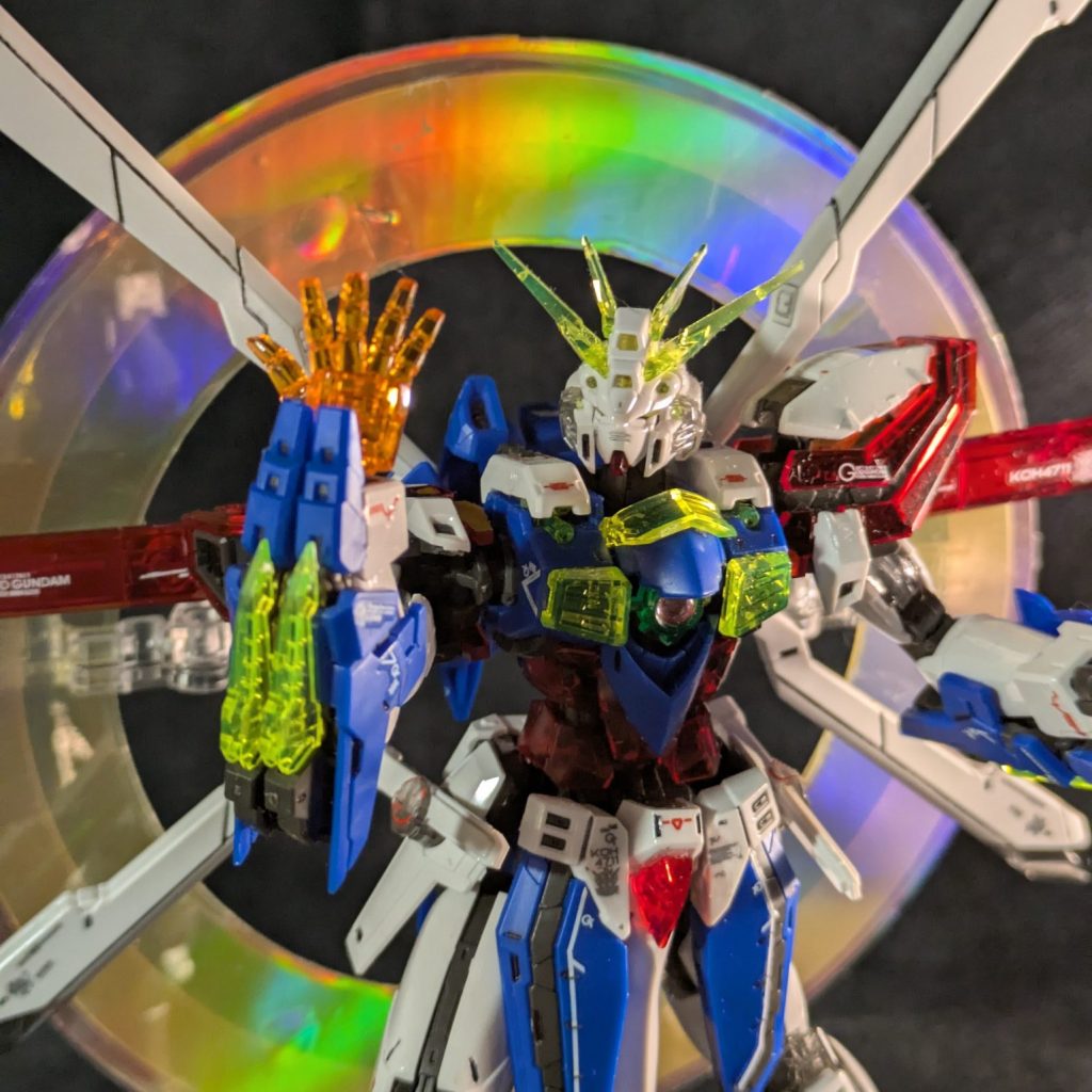 RG ゴッドガンダムソリッドクリア｜奉行Pさんのガンプラ作品