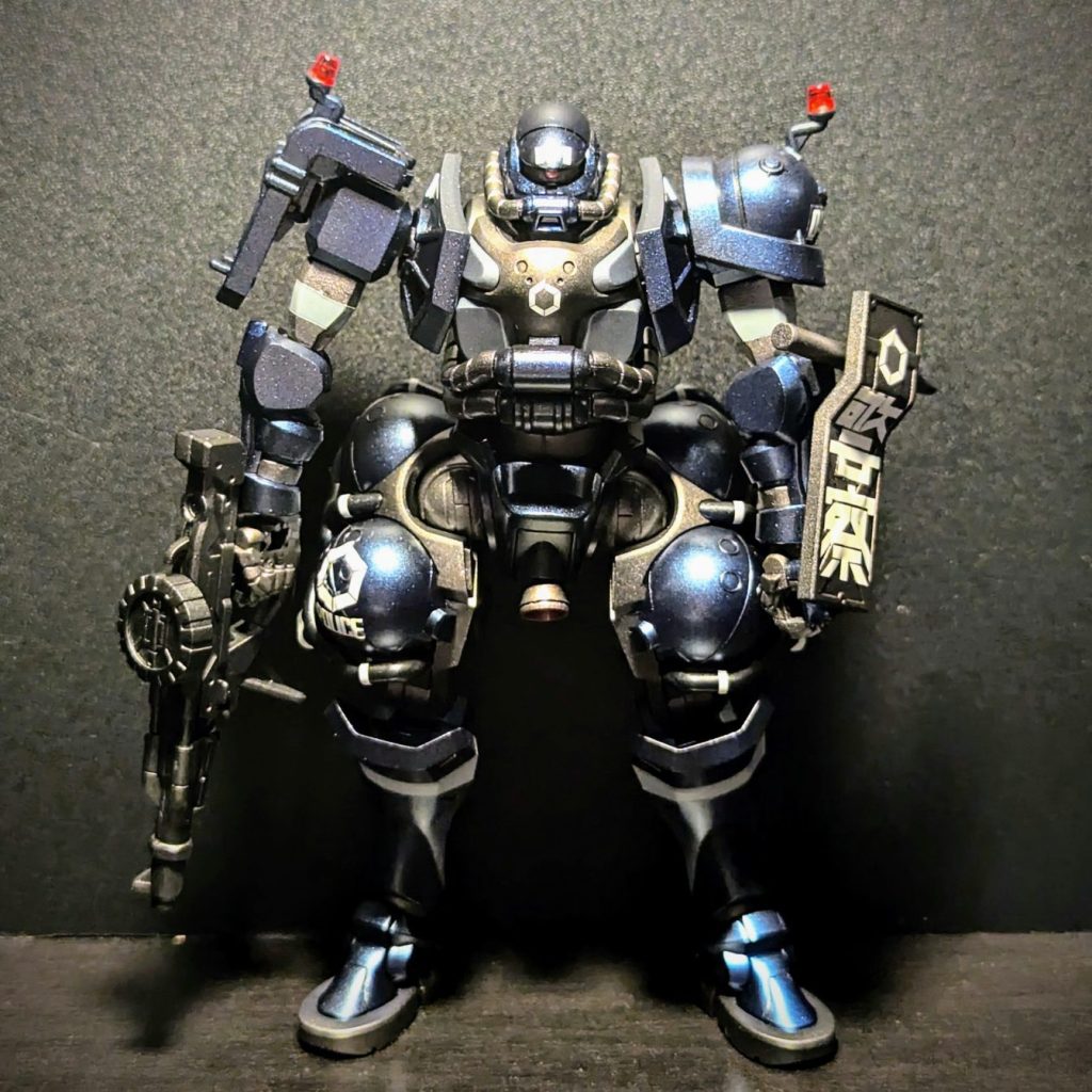 初塗装💦軍警ザク(;;; ・`ω・´)｜とっとこ俺多浪さんのガンプラ