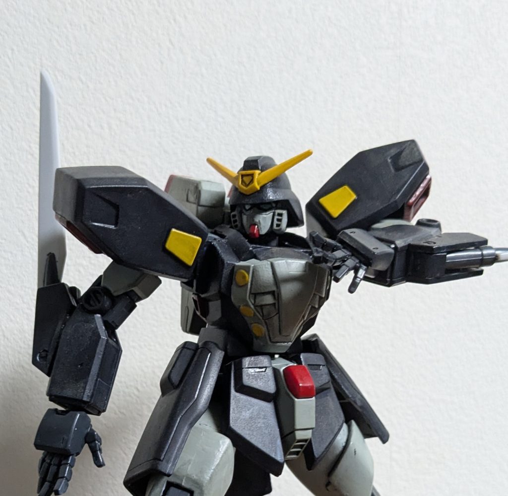 というわけでガンダムシュピーゲルさんでした。最新とはいえずとも旧HGくらいの出来にはなったかな?個人的にはそこそこ満足です。 しかし私、完全に旧キットモデラーみたいになってないか?そんなつもりは微塵もなかったんだがなあ?