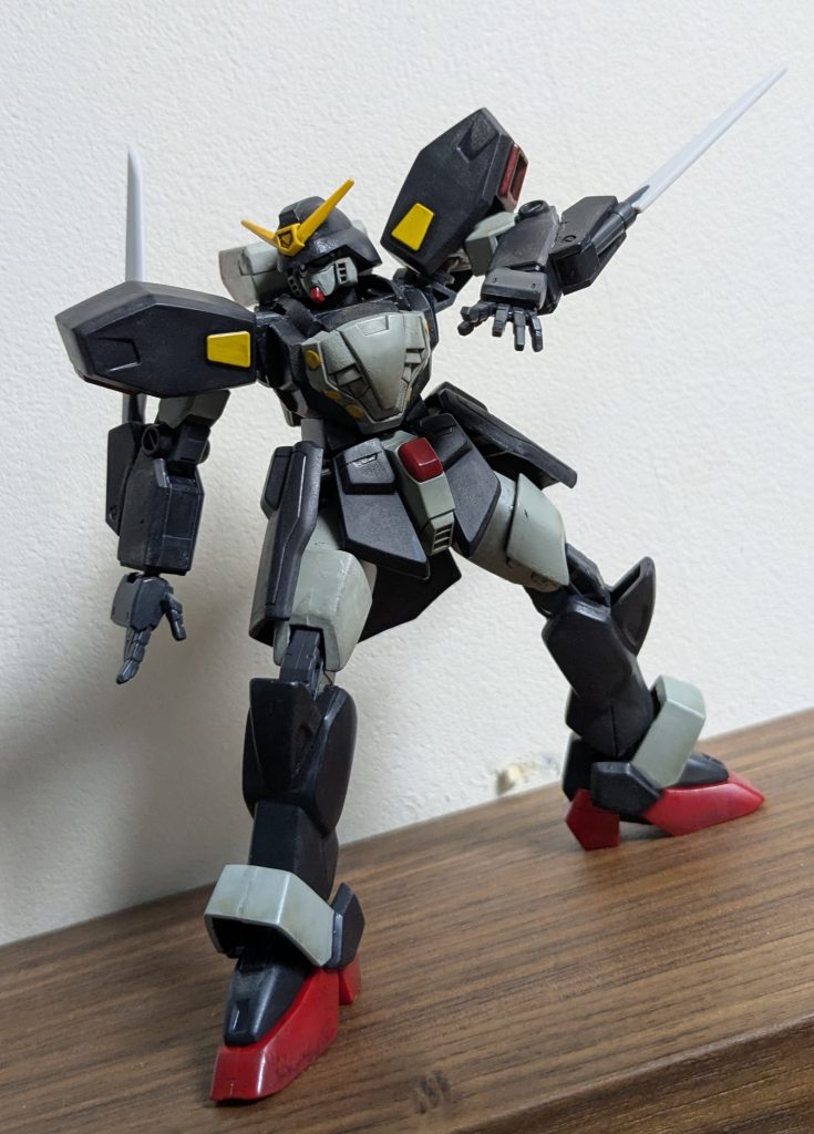 けれど結構Gガンっぽいポーズはとれるようになりました。