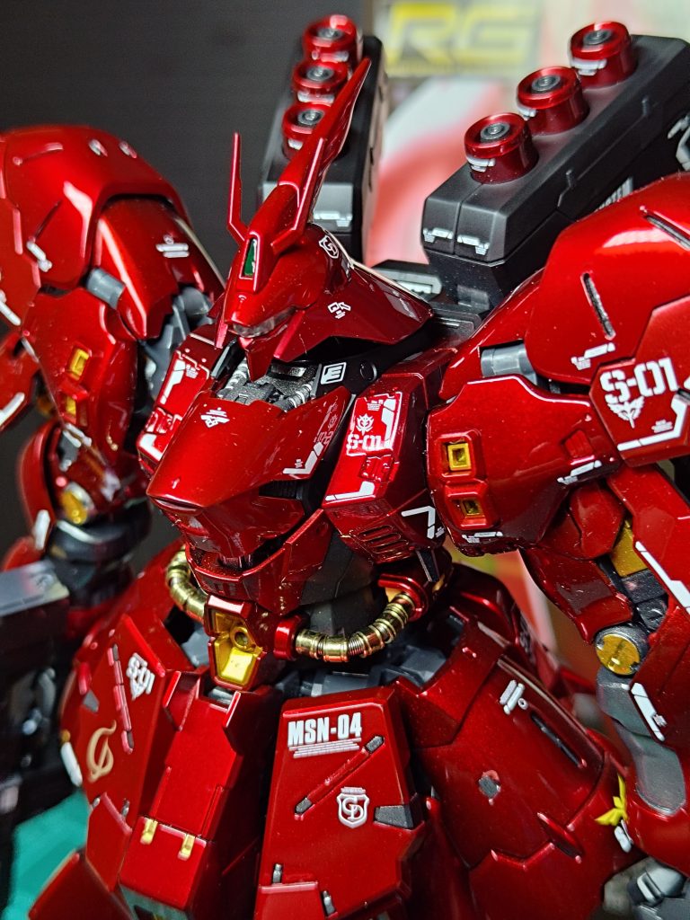 RGサザビー　キャンディ塗装
