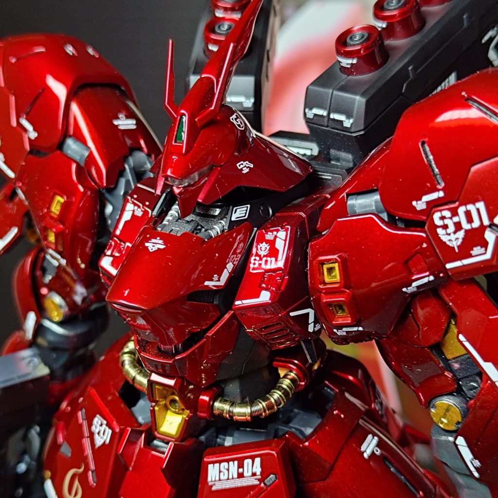 RGサザビー キャンディ塗装｜@Abel00000009さんのガンプラ作品
