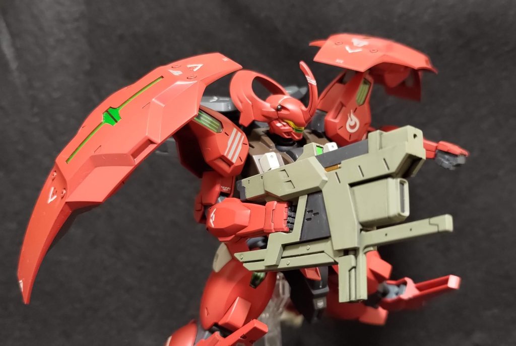 銃はカラーリングを設定から変えています