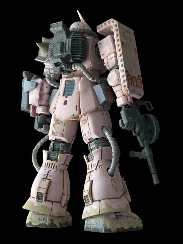 デザートザクといえば、やはりこのランドセルが特徴的です