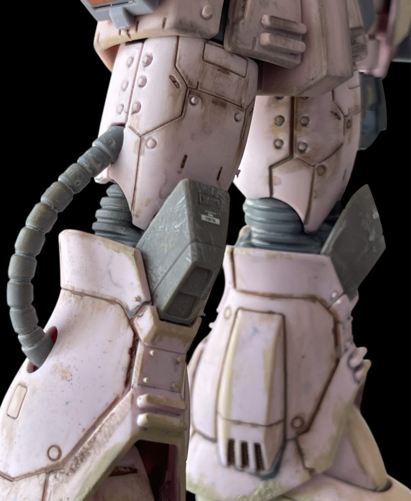 太もも周りにも多めに