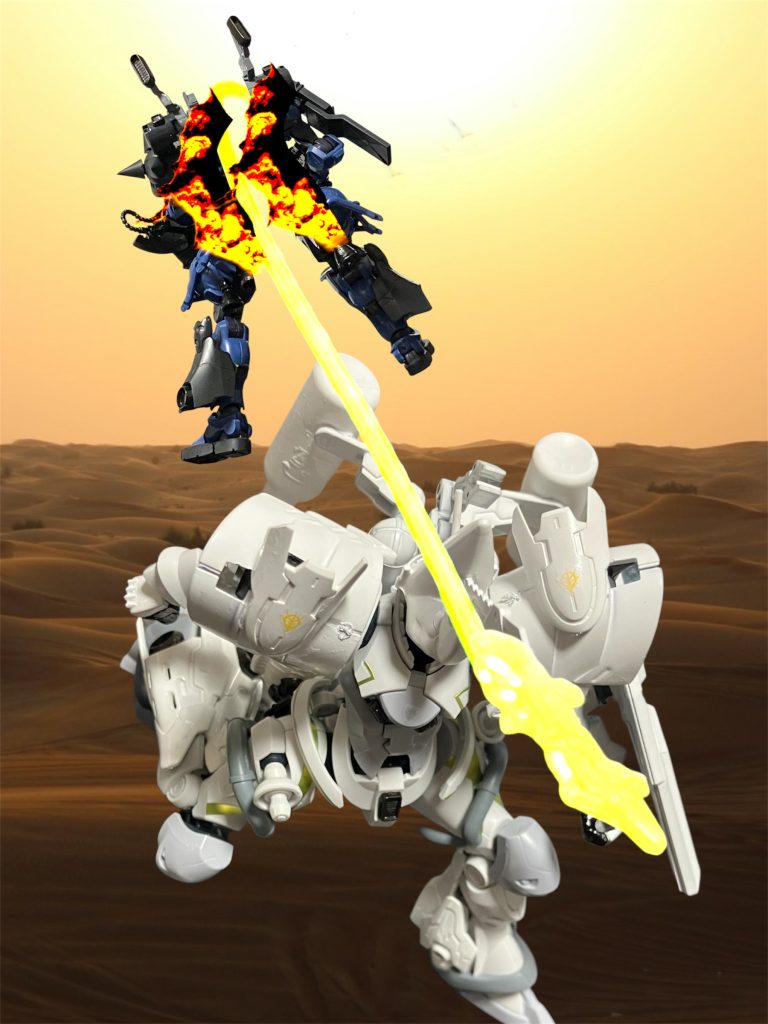 頭のトサカはプラズマブレイドに！？