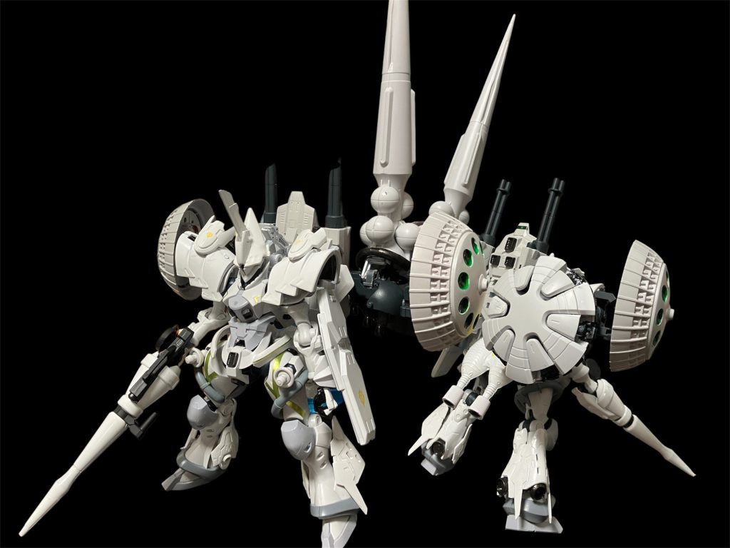 R・ジャジャ パワード。ジオン版スーパーガンダムとも言うべき機体に^_^