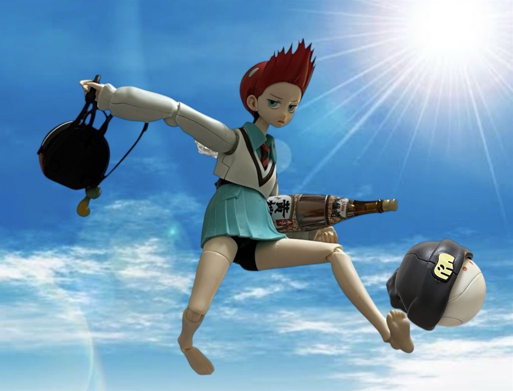 「やべえ、遅刻だ！」–2枚目/制作者：RaMuShizu