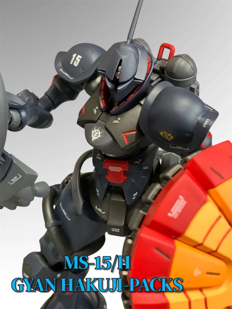ジークアクス版ギャン　親衛隊カラー