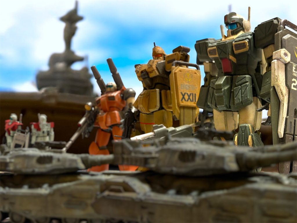 U.C.0079 11月18日、地球連邦軍はアフリカ方面に展開するジオン公国軍の戦力を掃討すべく、