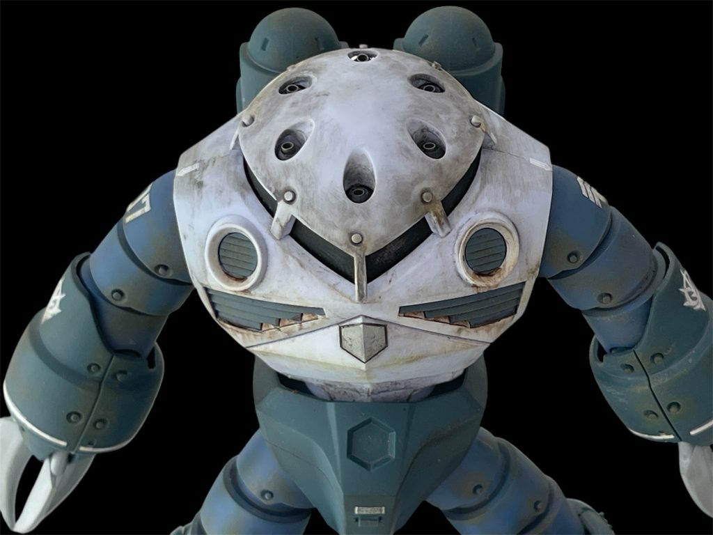 モノアイはマグネットで着脱式にしました