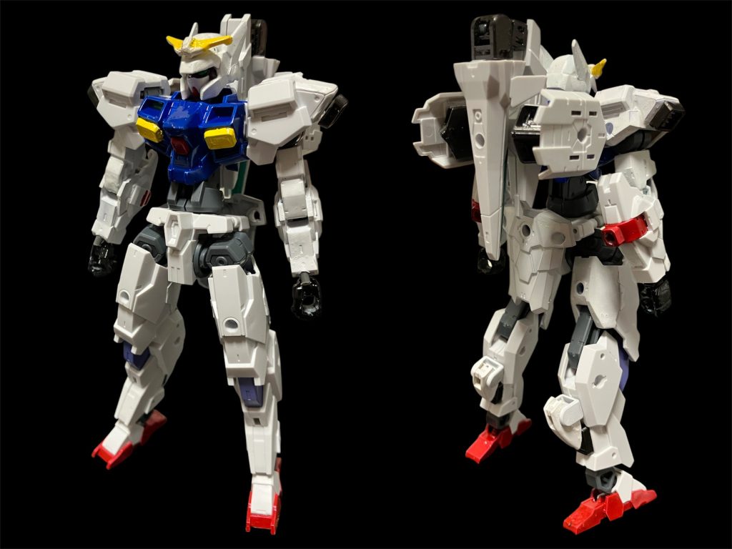 G-V^_^ウッソの前半の愛機^_^顔はHGvガンダムを移植^_^