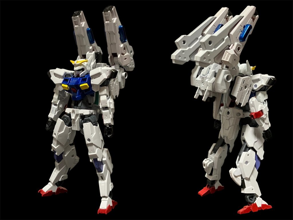 G-V'。30mmのエアファイターやエスポジットのジャンクパーツでミキシングしてみました^_^