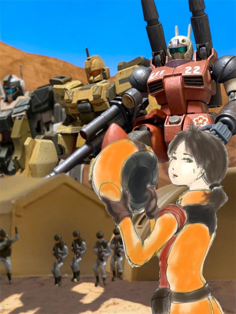 MS戦記異聞シャドウファントム#interlude Call sign–4枚目/制作者:押忍やすじろう