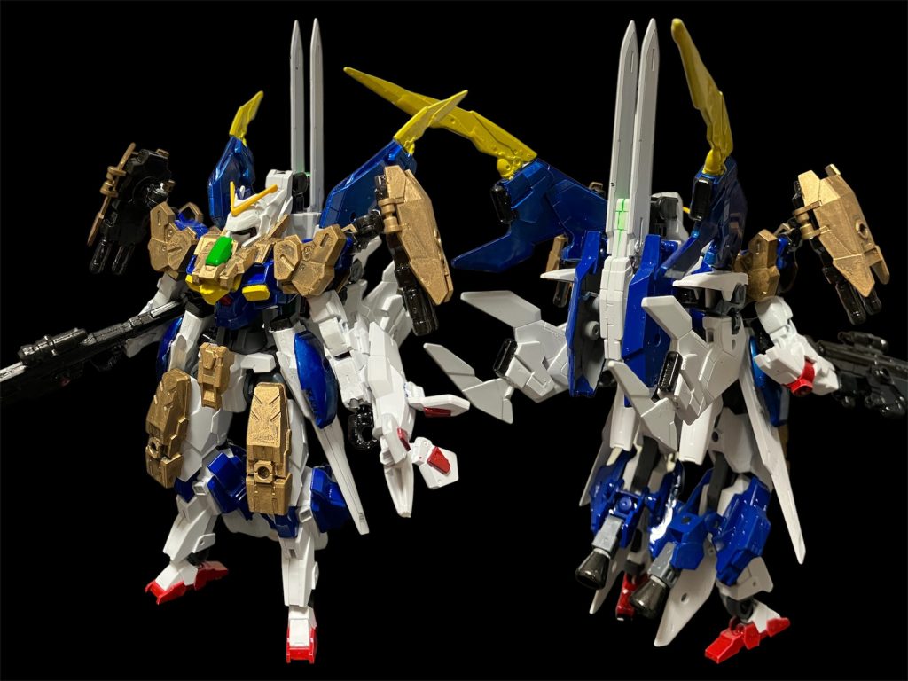 G-Vサード　アサルトブラスタ^_^フルアーマーが干渉しないための追加パーツ配置^_^