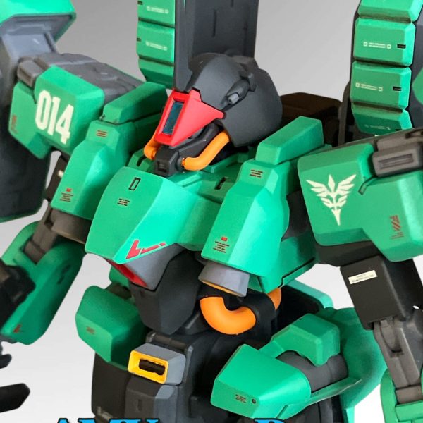 新品未組立 HG AMX-014R リーベン・ヴォルフ 新型MS AMX-014R リーベン・ヴォルフ。フォボス港攻防戦に投入
