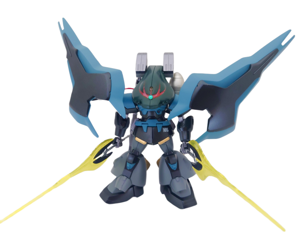 シールドを頭部に被った高速強襲形態！