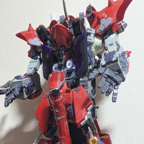 ガンダムユミル（制作途中）